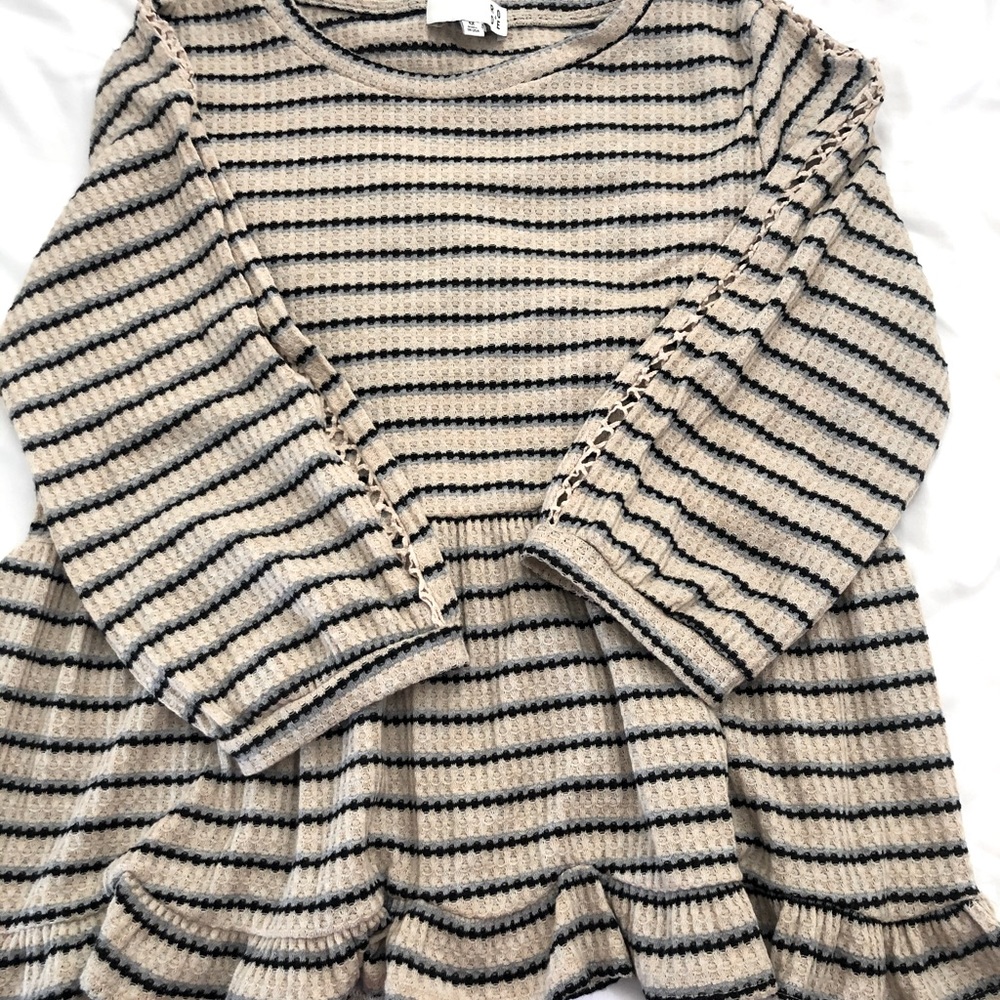 Anthropologie Peplum Top